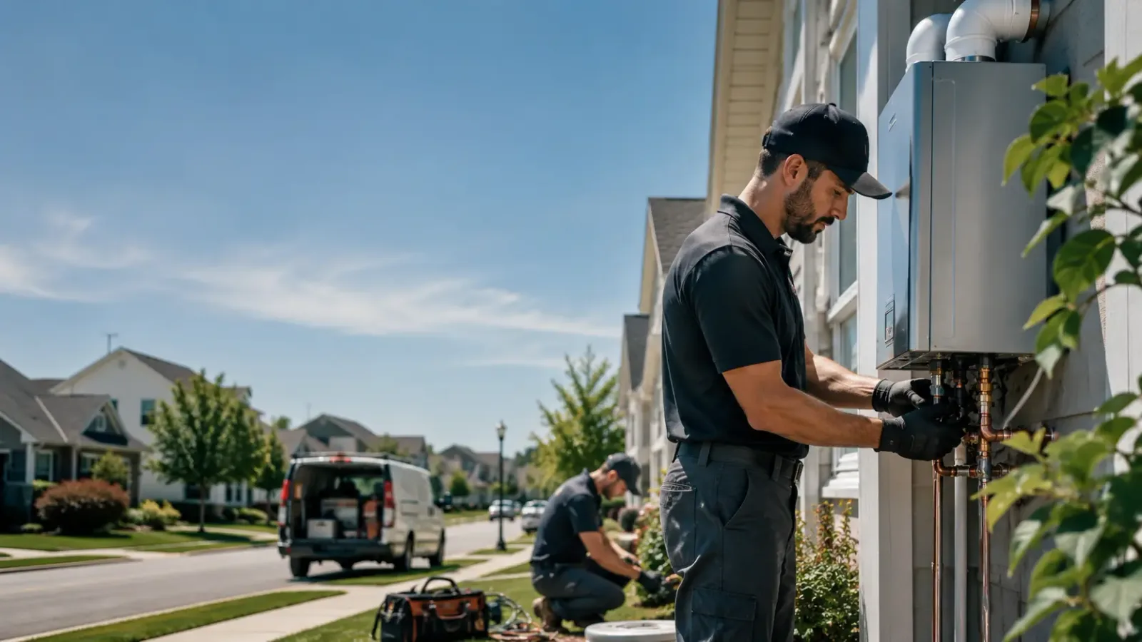 Tankless Water Heater Installation in Clarksburg, MD